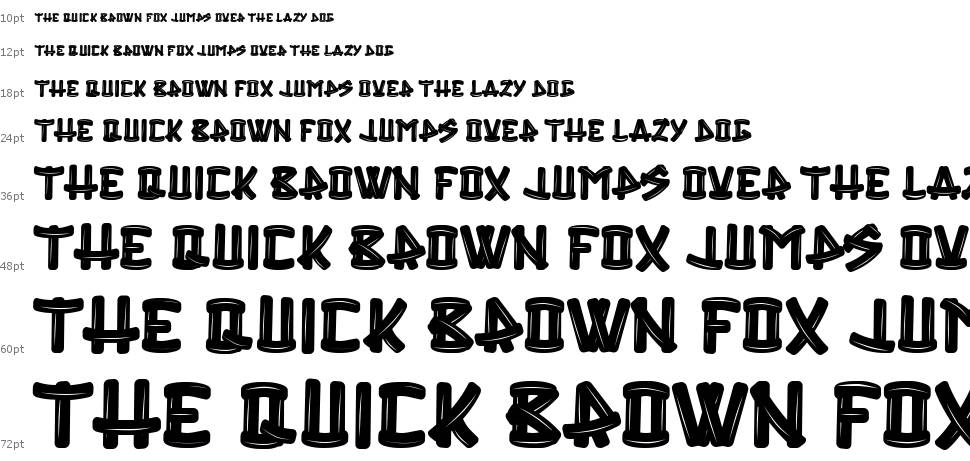 Sword Art font Şelale