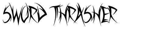 Sword Thrasher písmo