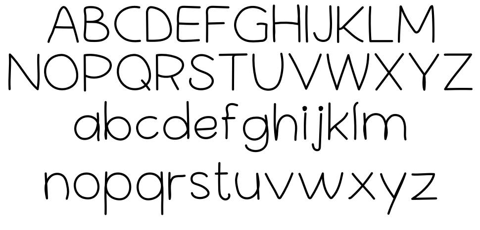SX Write II font Örnekler