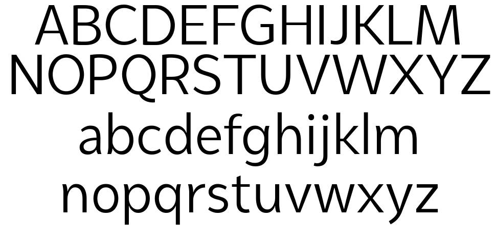 Syabil font Örnekler