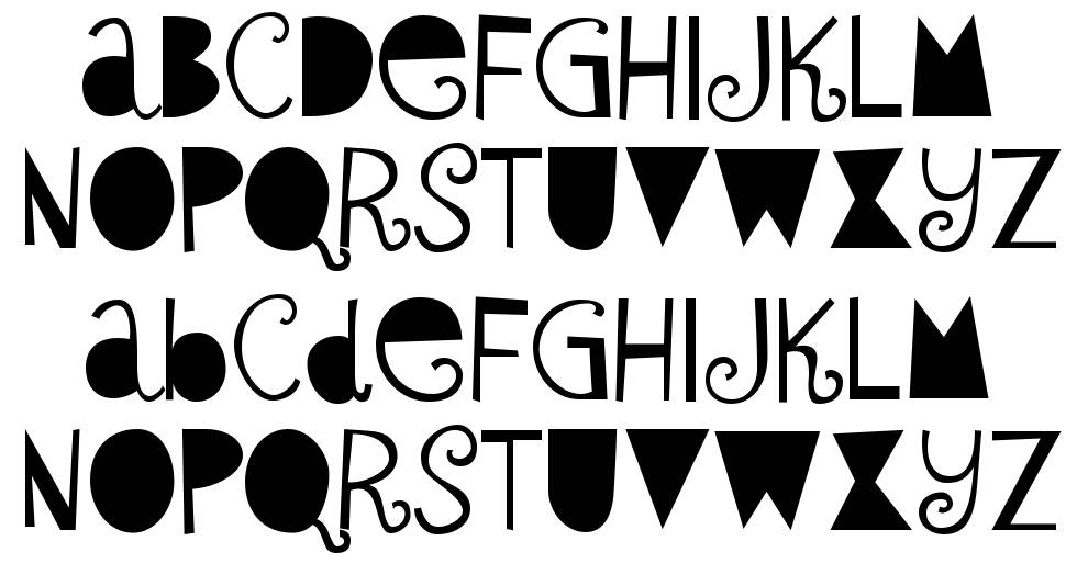 SybilGreen-Regular font specimens