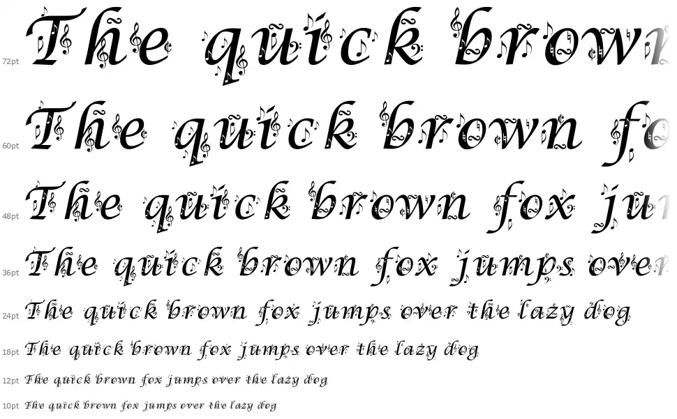Symphony In Abc Font By Pearlygates Fontriver