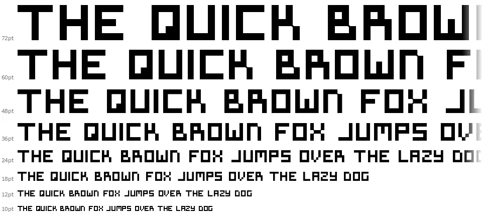 Symtextfont waterfall