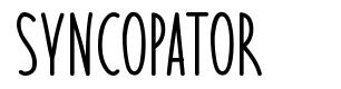 Syncopator 字形