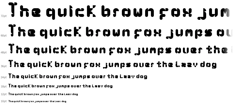 Syny!font waterfall