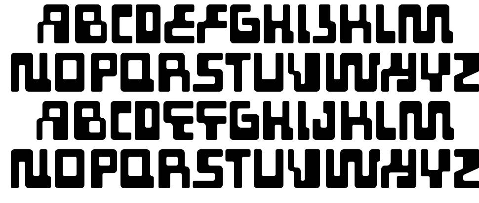 Tabletron font specimens
