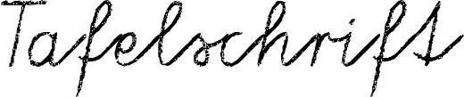 Tafelschrift