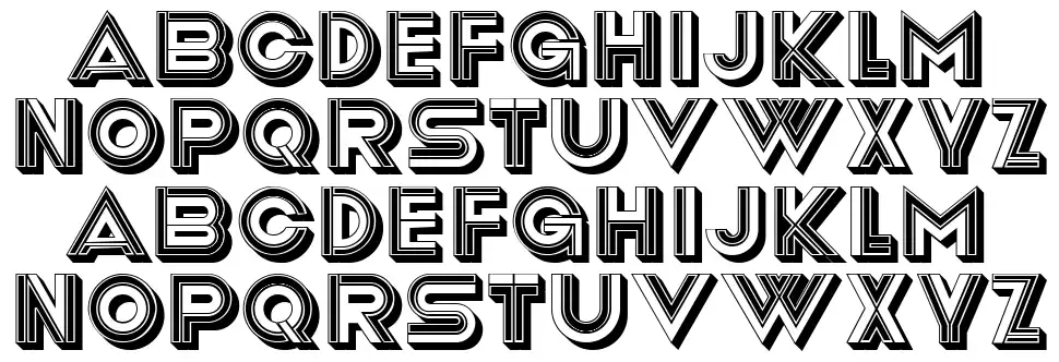 Taiga font specimens