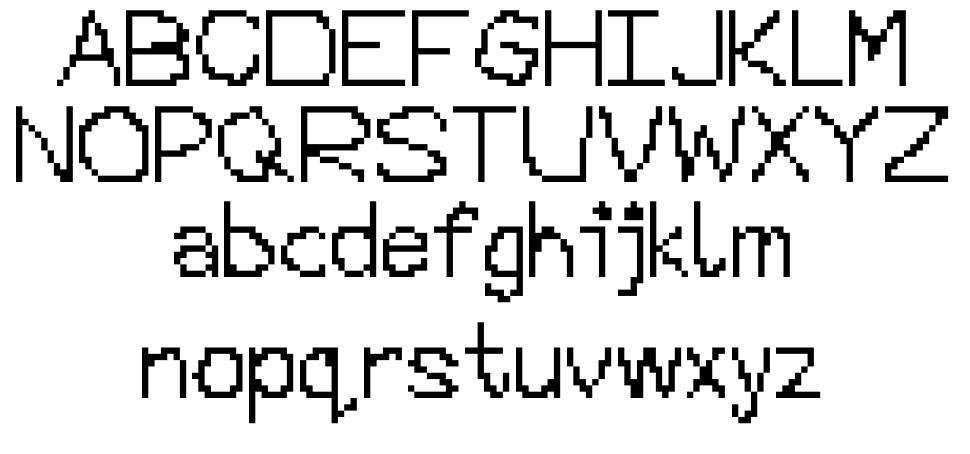 Tairo font Örnekler