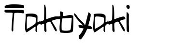 Takoyaki шрифт