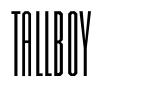 Tallboy font