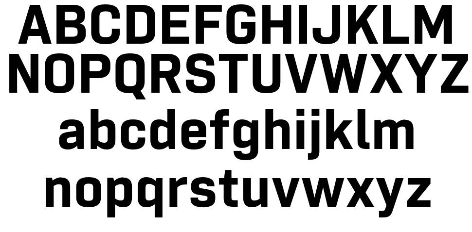 Tamba Sans font specimens