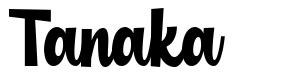 Tanaka font