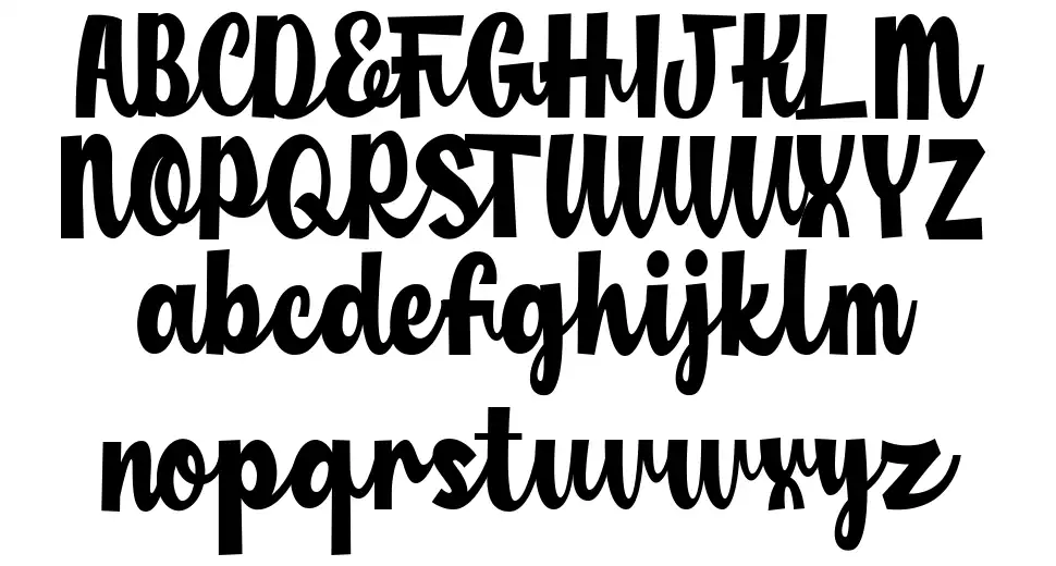 Tanaka font specimens