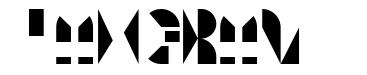 Tangram font