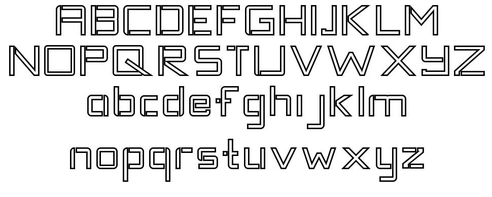 Tantra 字形 标本