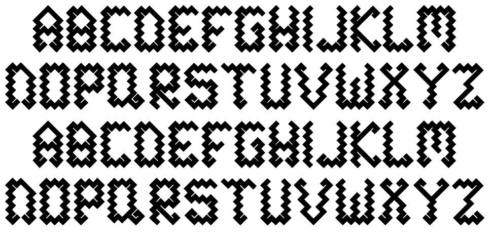 Tapestry font specimens