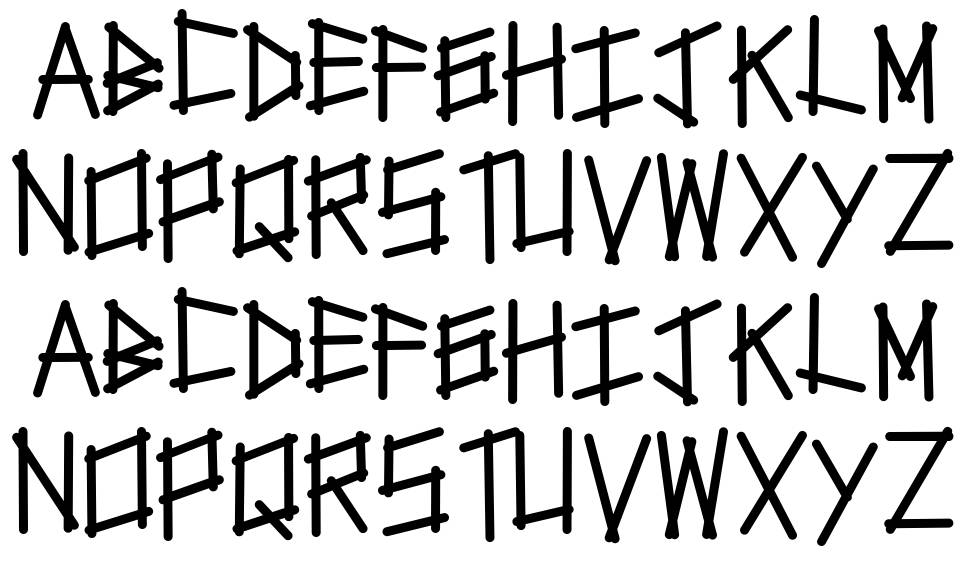 Tapetype font specimens