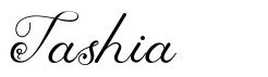 Tashia шрифт