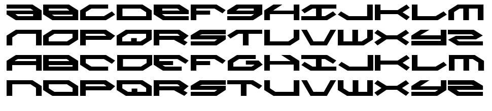 Taskforce font specimens
