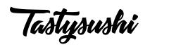 Tastysushi písmo