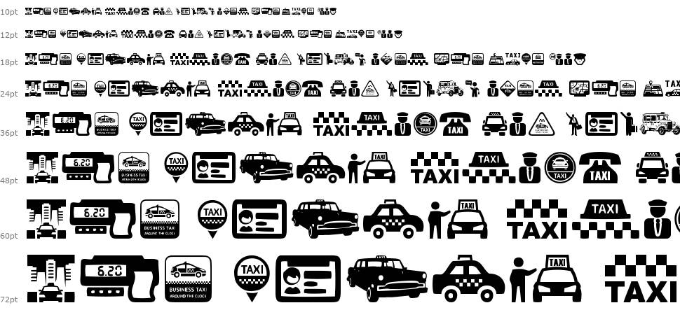 Taxi font Şelale