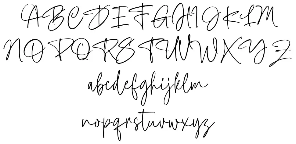 Taylor Handfont specimens