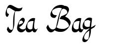 Tea Bag font