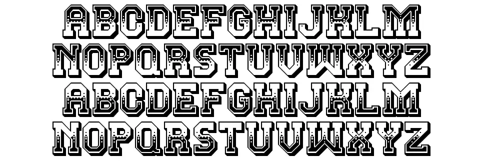 Teatralfont specimens