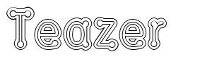 Teazer font