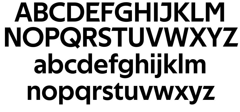Techna Sans font specimens