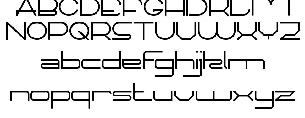 Techno Capture font specimens