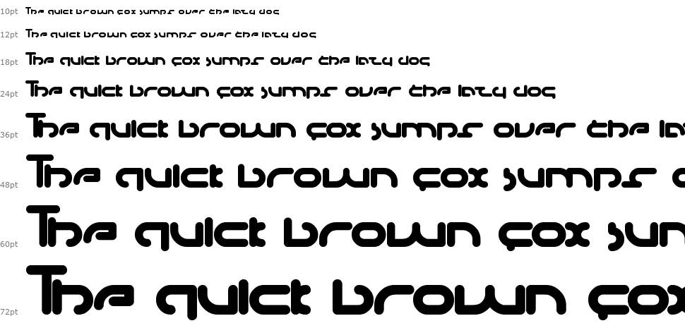 Techno Various font Şelale