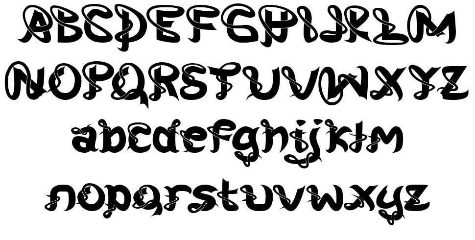 Tehisa フォント 標本