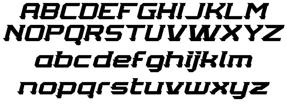Tekkers 字形 标本