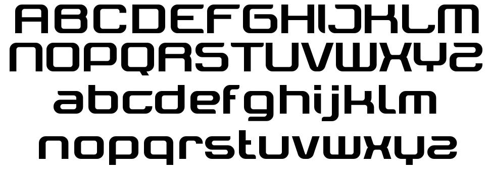 Tektrron フォント 標本