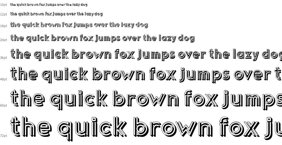 Telephone font Waterfall