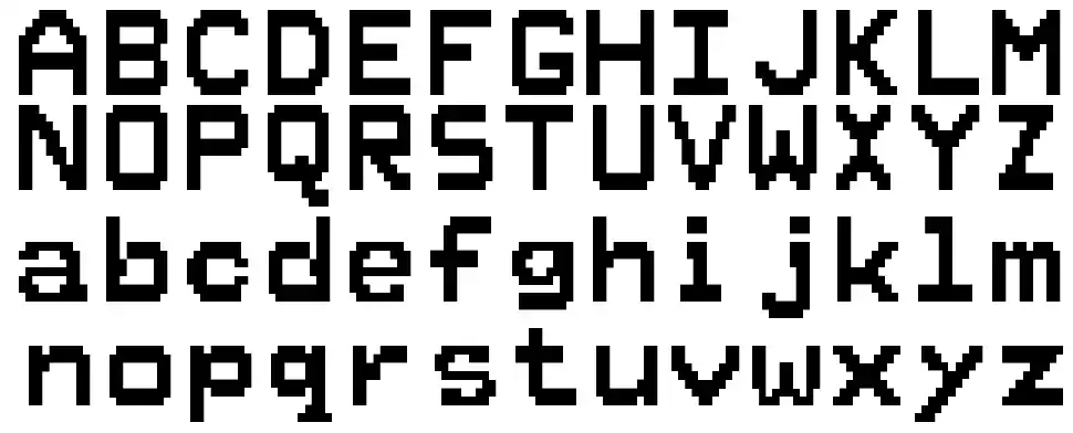 Telespania font specimens