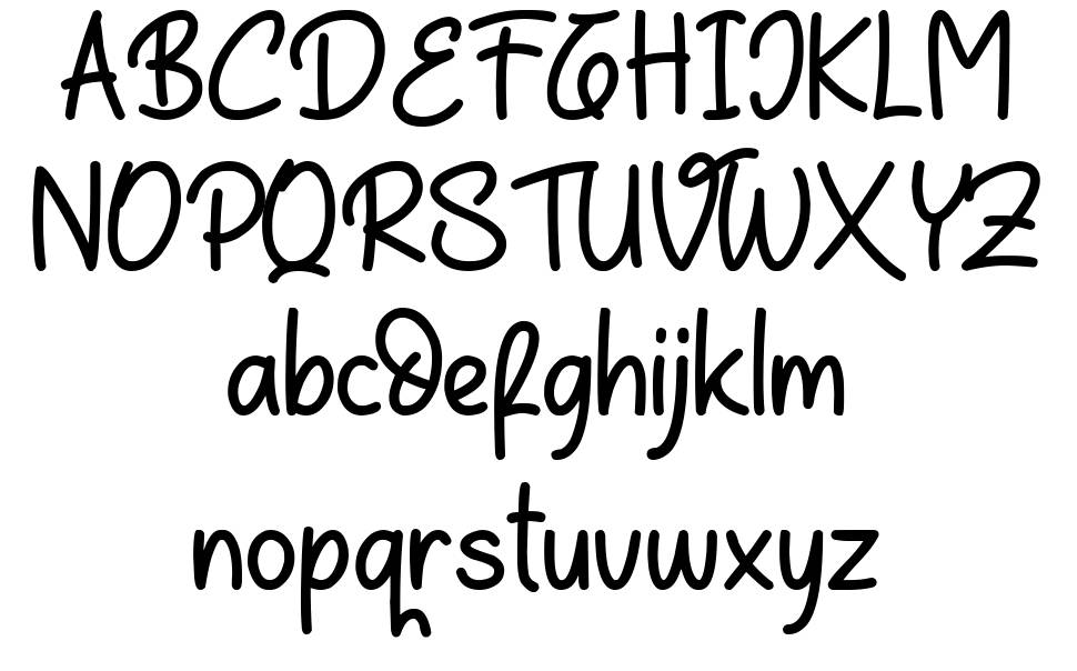 Tello Stick font Örnekler