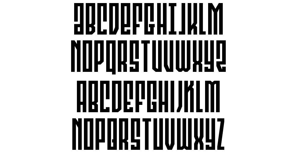 Templar Shield font Örnekler