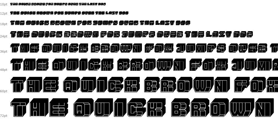 Tempo font Waterfall