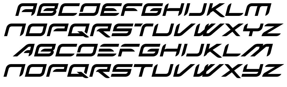 Tenex font specimens