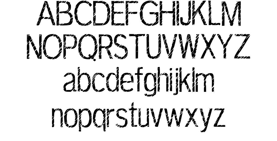 Terbium font Örnekler