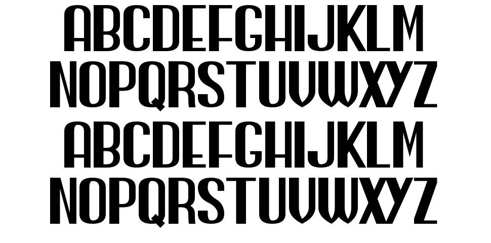 Terminal Day font specimens