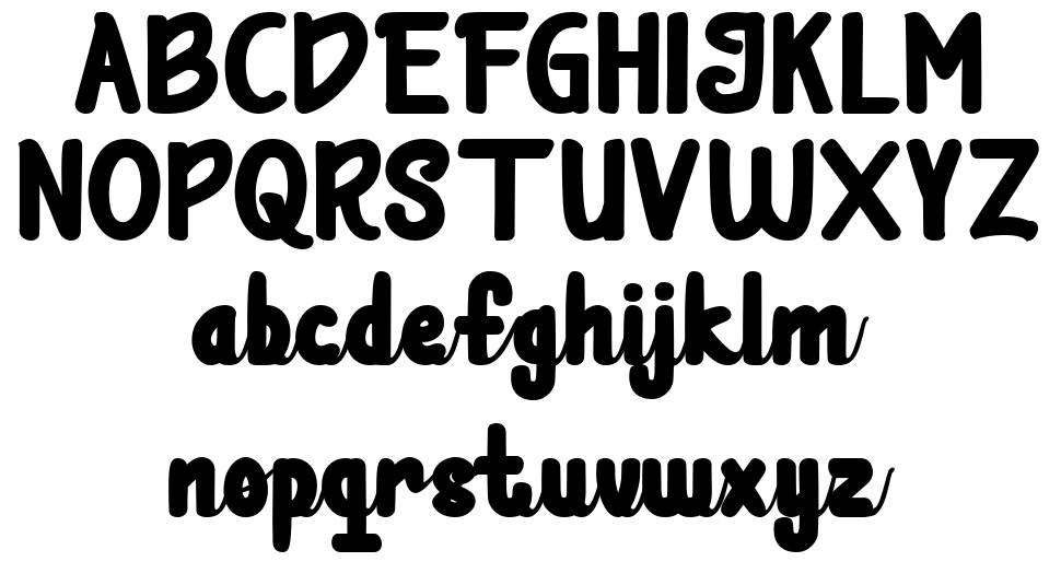 Tesalonica Script フォント 標本