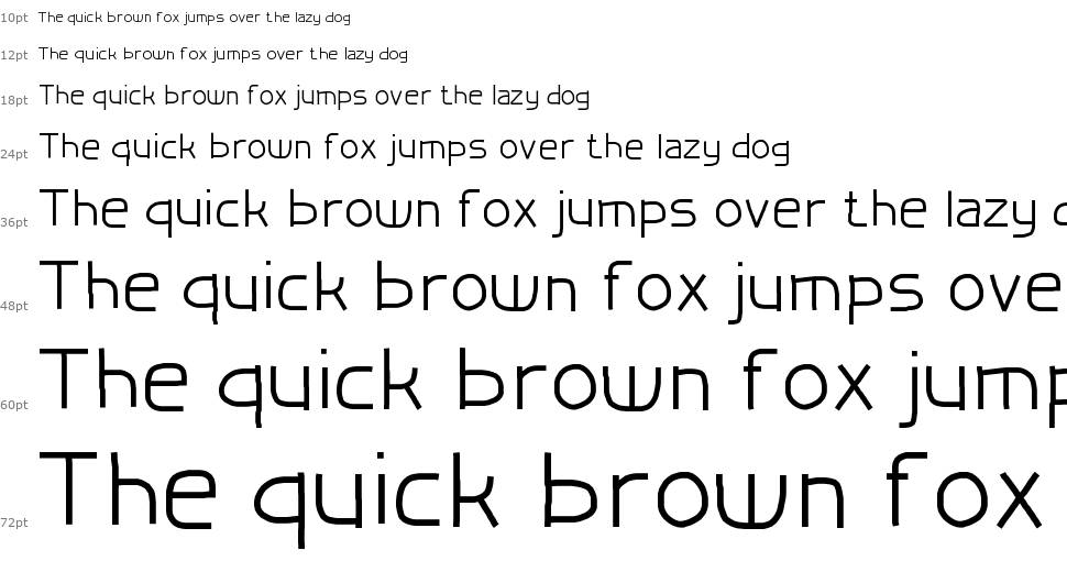 Test Font HF font Şelale