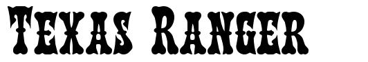 Texas Ranger 字形