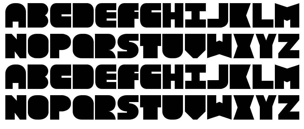 Text Box font specimens