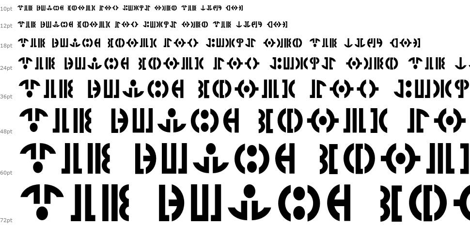 TF Gunray font Şelale
