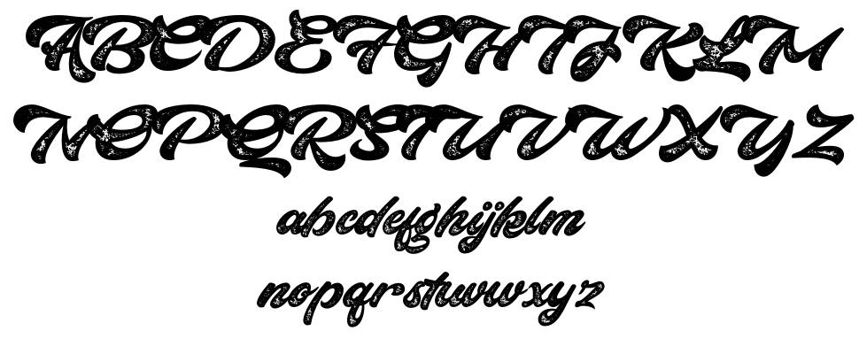 Thalib font specimens